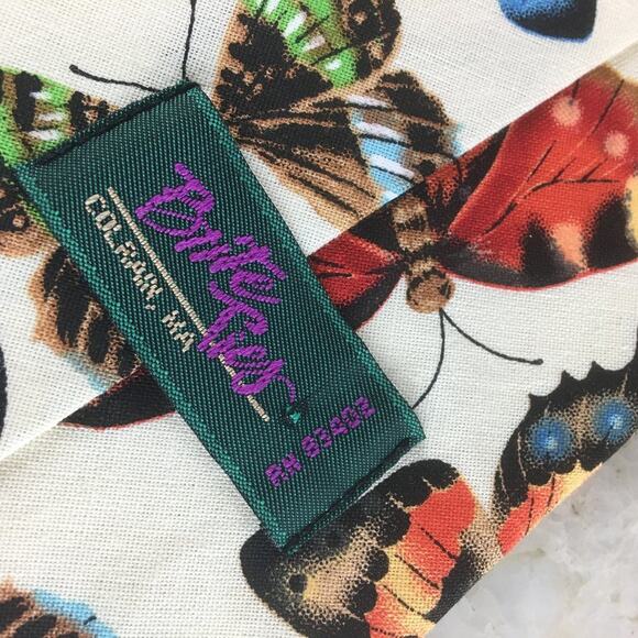 BRITE TIES COTTON TIE (BUTTERFLY PATTERN) - Picture 8 of 13
